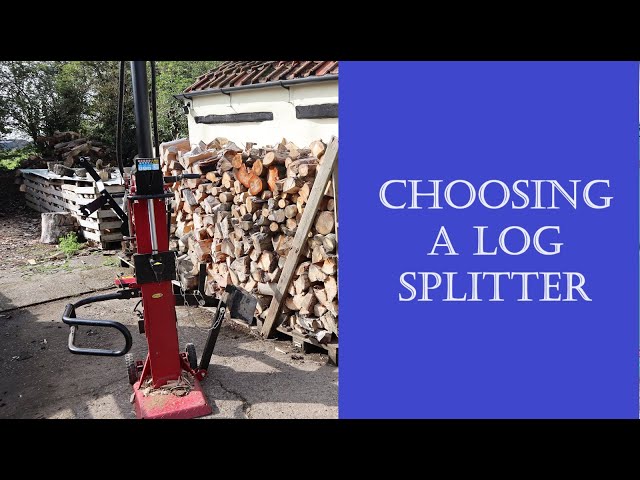 Choosing and using a log splitter
