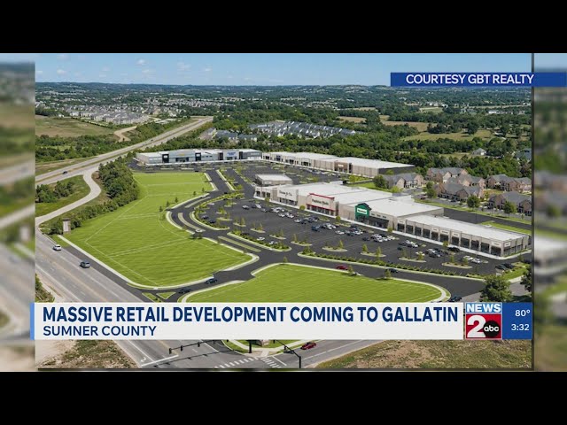 Massive retail development coming to Gallatin