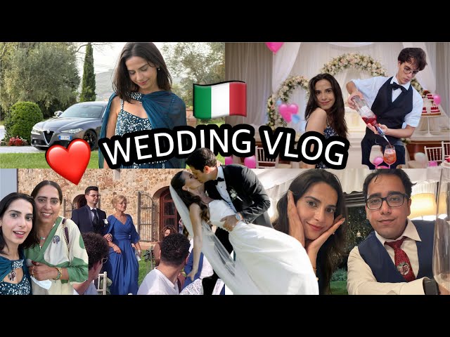 A Beautiful Italian Wedding 🇮🇹💍 | Wedding Vlog