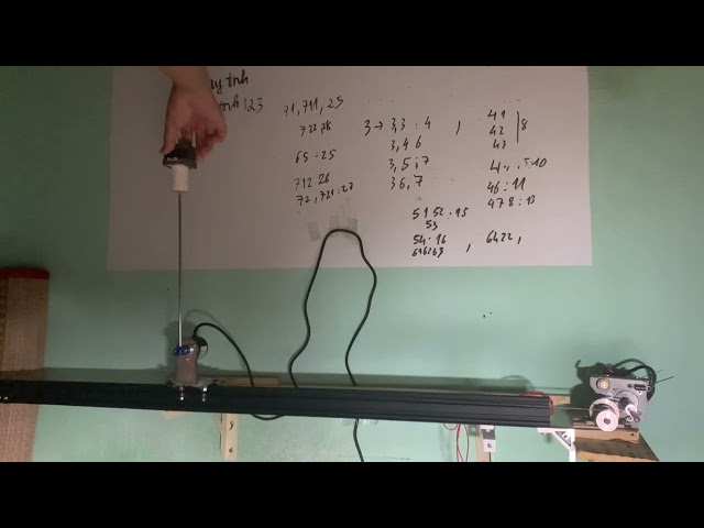 Inverted Pendulum Control - con lắc ngược một bậc dạng xe