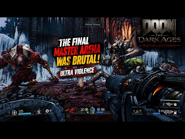 😱 THE FINAL MASTER ARENA WAS BRUTAL! 🔥 ULTRA VIOLENCE  DOOM The Dark Ages Revelations