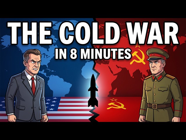 The ENTIRE History of The Cold War in 8 Minutes
