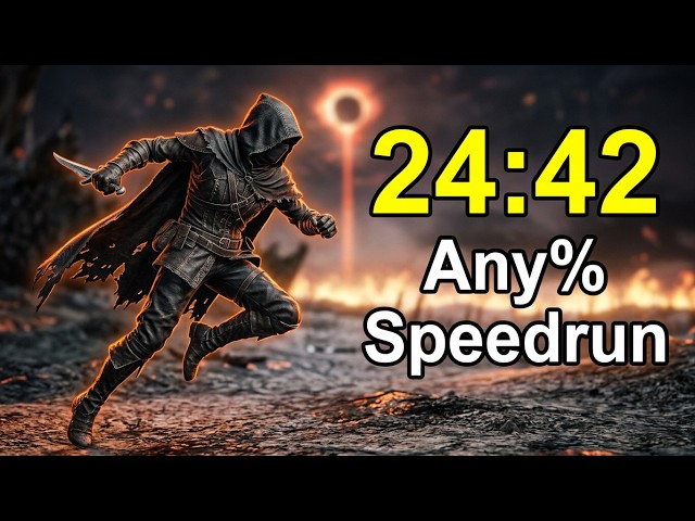Dark Souls 3 Any% Speedrun in 24:42 (World Record)