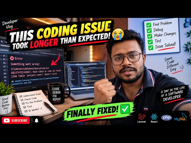 I Finally Fixed This Coding Issue! 😭💻 | A Day in the Life of a Software Developer