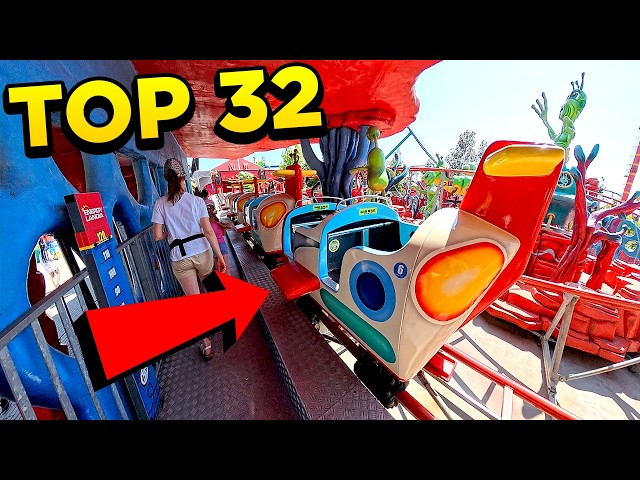 TOP 32 FASTEST ROLLER COASTERS IN POLAND | 2025 EPIC SMOOTH POV RIDES
