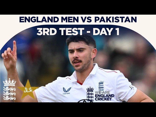 England Quicks Take Charge | Highlights - England v Pakistan Day 1 | Rothesay Test 2026