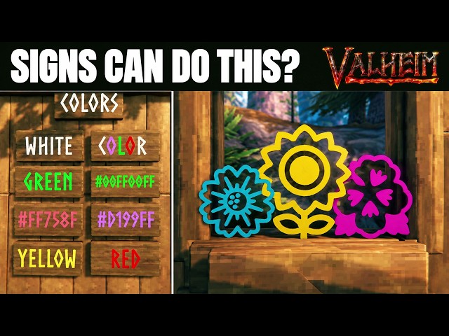 Valheim 1.0 Sign Guide: Colors, Sizes, Emojis & Every Hidden Trick