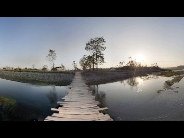 My first 360 Video out of a 360 Photo sphere! (Demo only)