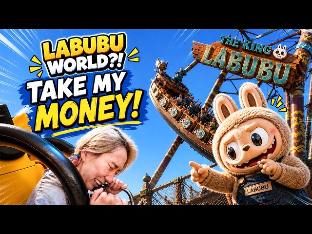 LABUBU Has Its Own Theme Park in China?! Why Young Chinese Are Obsessed