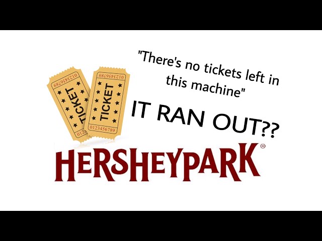 THE GAME RAN OUT OF TICKETS?? (HERSHEY PARK VLOG) *funny*