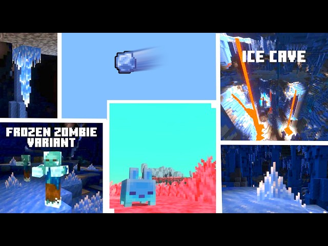 BEST Minecraft Live ever?   NEW Dimension, Biome, Mob, Items, Blocks and MORE! (Sift, Frozen, caves)