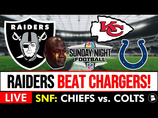 Raiders vs. Chargers Live Stream, Play-By-Play, Highlights & Stats | NFL Week 2 Watch Party On CBS