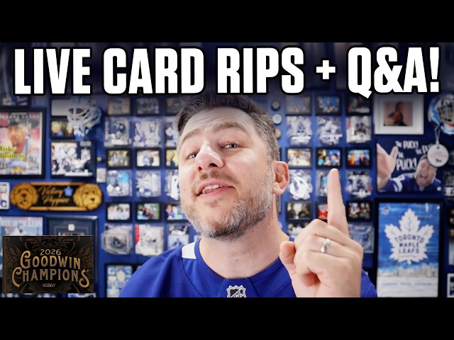 Hobby Box Card Breaks & Talking Hockey + Marner w/ Steve Dangle