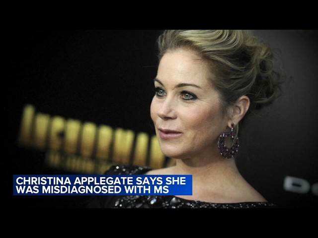 Christina Applegate says she was misdiagnosed with MS