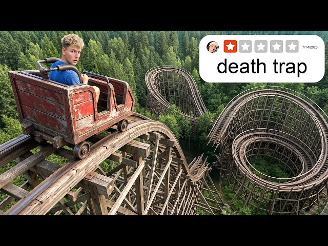I Tested 1-Star Rollercoasters!