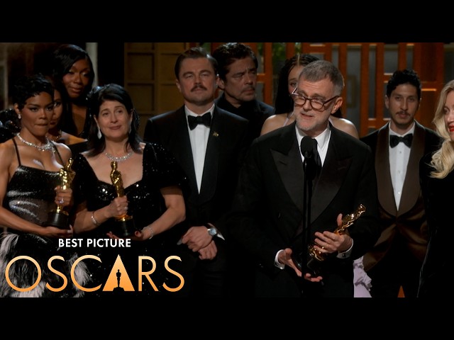 ‘One Battle After Another’ Wins Best Picture | 98th Oscars Speech (2026)