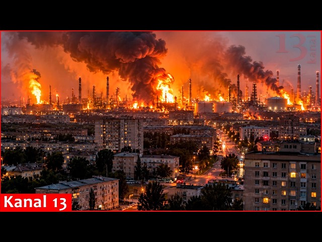 Drones attacked Volgograd and Samara, with LUKOIL refineries and an oil depot under attack