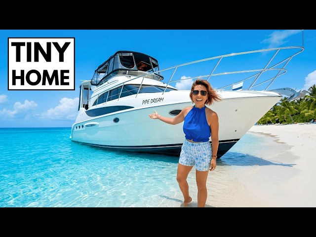 BETTER THAN A HOUSE 😳 $278K 2007 Meridian 459 Liveaboard Motor Yacht Tour