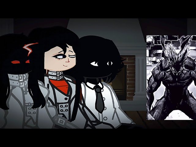 Monster Girls react to Garou PT2 (Garou vs Orochi and edits)