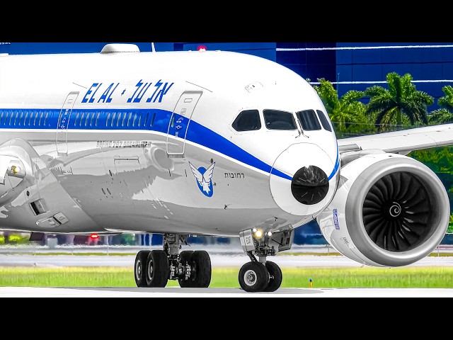 ✈️ 50 TAKEOFFS & LANDINGS on RUNWAY 09 🇺🇸 Miami International Airport Plane Spotting [MIA/KMIA]