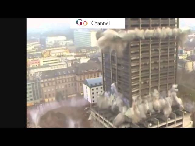 AWR ABBRUCH exploded the biggest building in Europe (Germany)  | HD