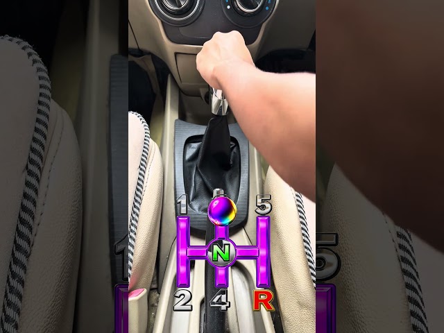 Manual Car Gear Shifting Tutorial: Engine-Off Practice for Beginners