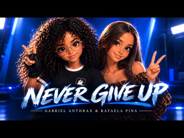 Gabriel Anthrax • Never Give Up ft. Rafaela Pina | Breakcore / Lolicore (Royalty-Free Music)