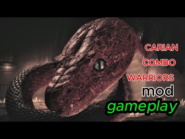 Elden Ring - Carian Combo Warrior Enhanced mod showcase