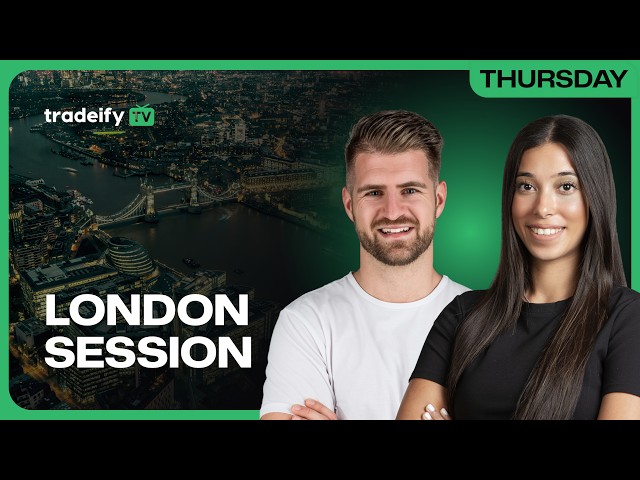 LONDON SESSION LIVE! | Tradeify TV | THURSDAY 10/15/26