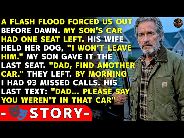 My Son Gave My Seat To His Wife's Dog During The Evacuation—By Morning, He Had Called Me 93 Times...