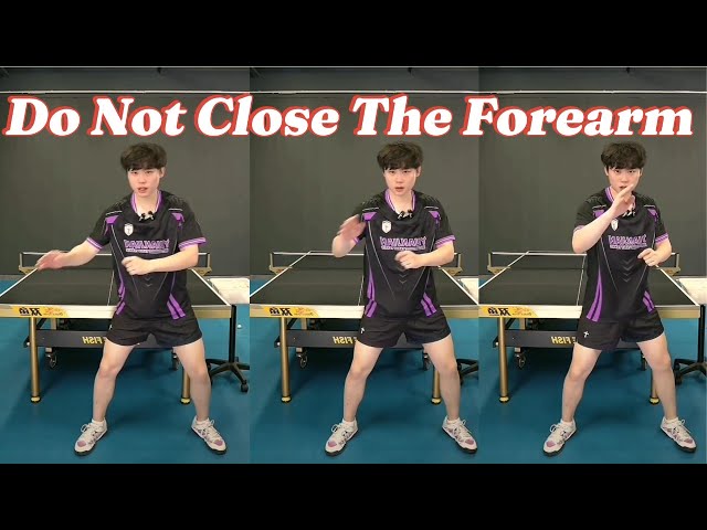 STOP Using Your Forearm! The SECRET to Modern Forehand Topspin Loop 🏓💪🔥