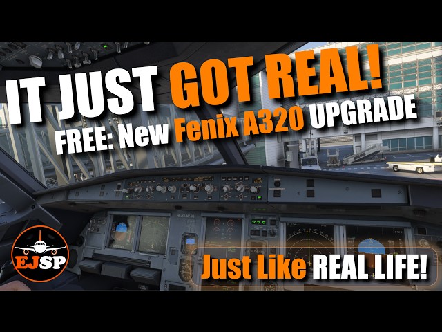 FREE Fenix A320 Realistic ADDON – Just Like Real Life! | MSFS 2024