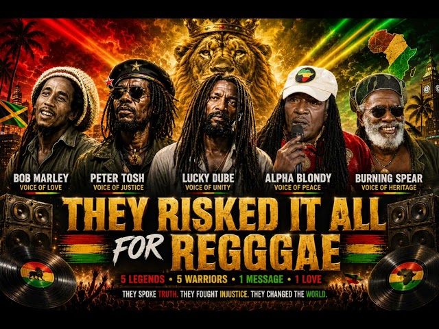 5 Reggae Legends Who Risked Their Lives For Music | Bob Marley, Peter Tosh, Lucky Dube,
