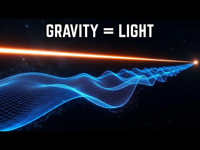 Why Gravity Travels at the Speed of Light