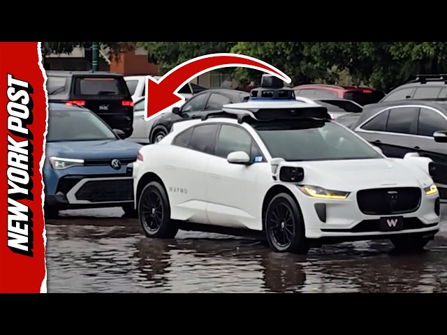 Waymo vs. Water: Self-driving Car Freaks Out in Phoenix Flood, Nearly Causes Crash