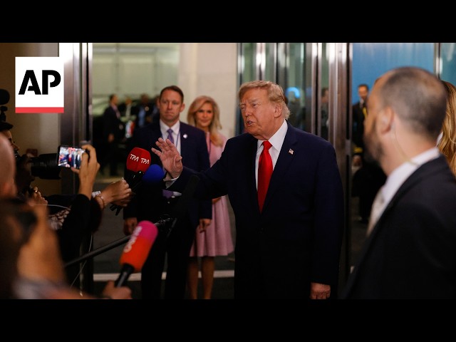 'You should not be here,' Trump tells CNN's Kaitlan Collins at the UN