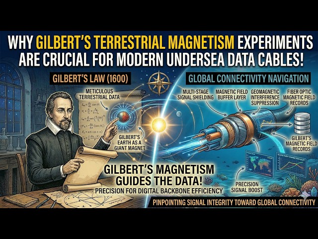 Why Gilbert’s Terrestrial Magnetism Experiments Are Crucial for Modern Undersea Data Cables