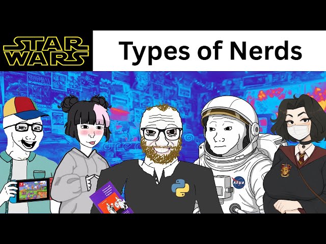 Types of Nerds be like