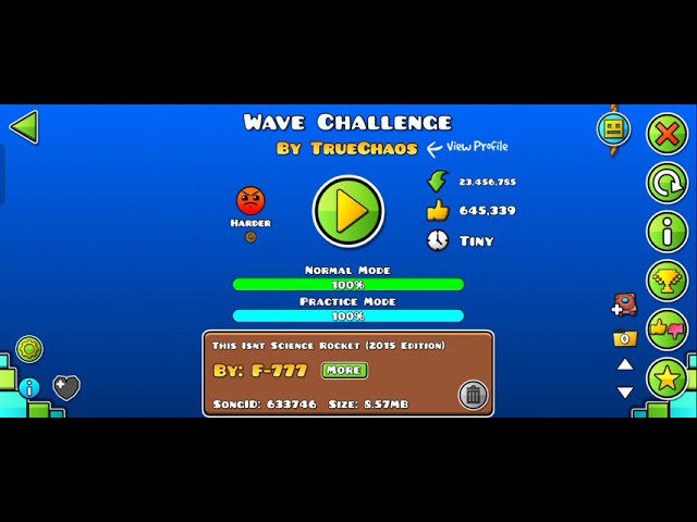 Jugando geometry dash