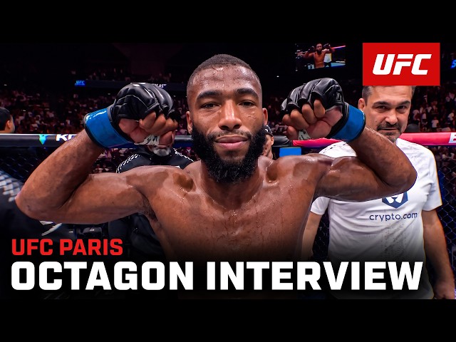 Salahdine Parnasse Octagon Interview | UFC Paris
