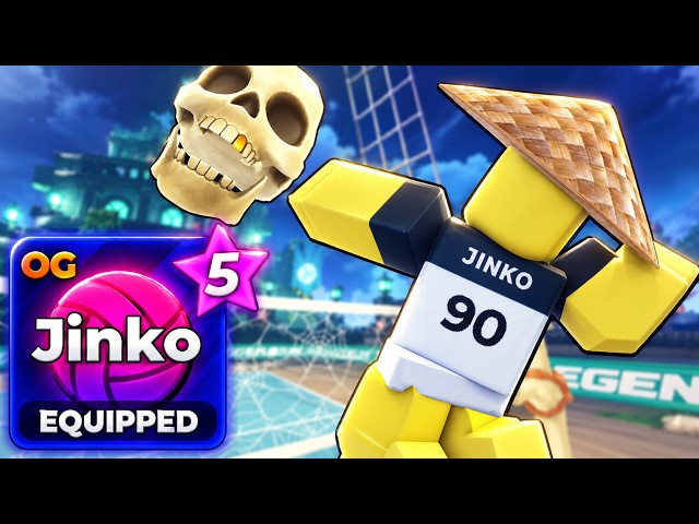 *NEW* Jinko Mastery is INSANE in Volleyball Legends...