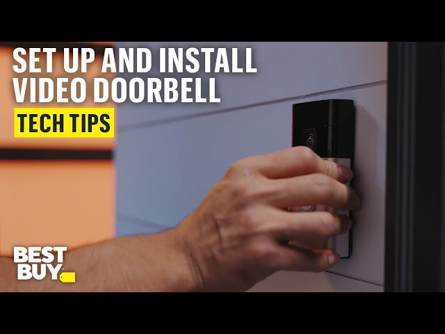 Setting Up and Installing the Ring Battery Doorbell – Tech Tips from Best Buy
