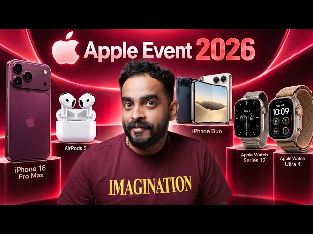 iPhone 18 Pro & iPhone Duo, Apple Watch Series 12 & Watch Ultra 4, AirPods 5 Explained | Malayalam