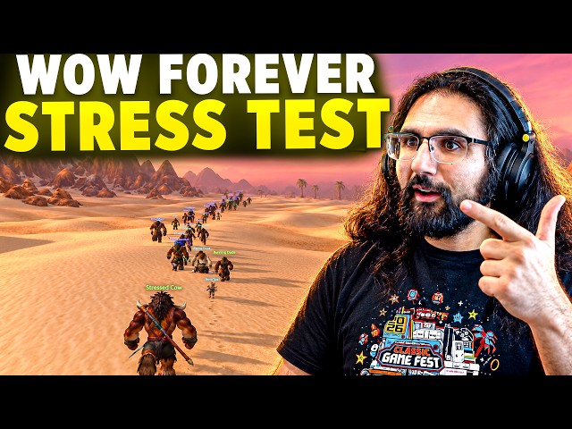 WoW: Forever is FREE Today! BIG STRESS TEST DAY!! | Esfand Live 10/21/2026