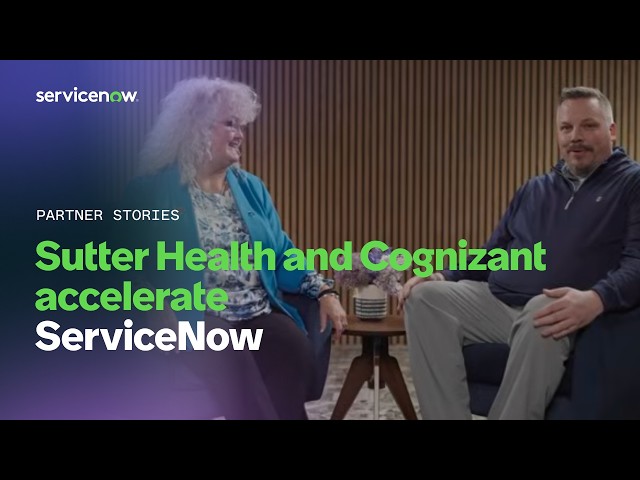 Sutter Health transforms employee support with a strategic partnership with Cognizant