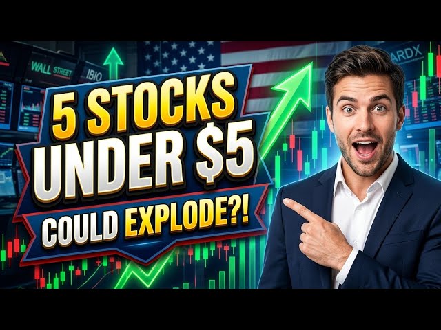 5 Penny Stocks Under $5 That Could Explode in 2026 | High-Potential Stocks to Watch