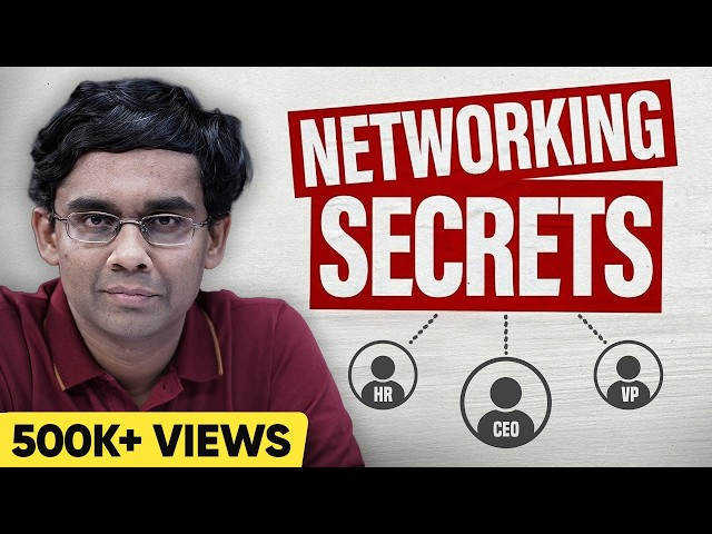 How To Network Like The Top 1% (even if you're an introvert) - Sandeep Das