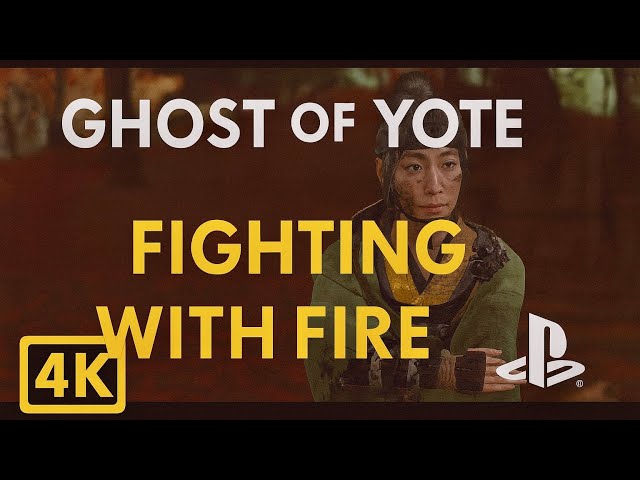 Ghost of Yōtei FIGHTING WITH FIRE 4K HDR