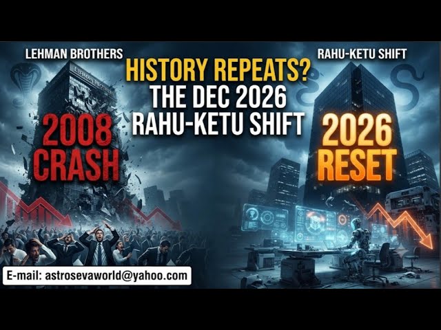 The December 2026 Rahu- Ketu axis shift - A repeat of history's hardest lessons 
