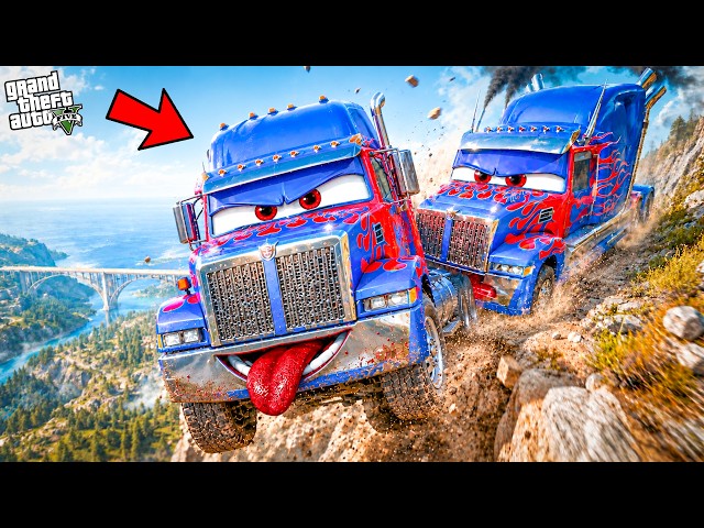 Franklin & Shinchan Did This to Cursed Talking Optimus Prime in GTA 5!